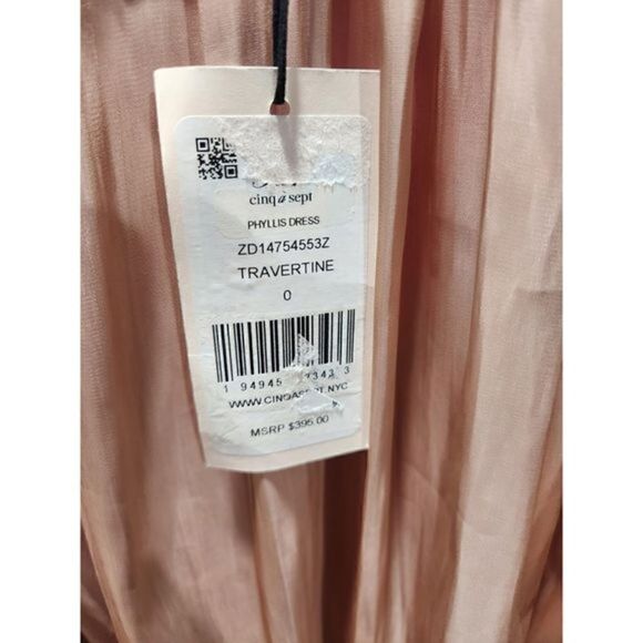 CINQ a Sept Phyllis Peasant Dress Size 0 NWT - Picture 5 of 5